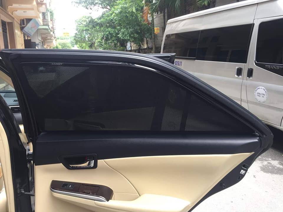 Che nắng nam châm xe Toyota Camry 2015-2016-2017-2018, tấm che nắng, bộ 4 rèm che nắng kính sườn dành cho xe Toyota Camry 2015 đến 2018, loại 1 dày dặn, nam châm cực hút, thiết kế chuẩn form xe, lắp đặt đơn giản, chắn nắng hiệu quả