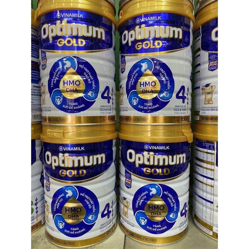 [HCM]Sữa Bột Optimum 4 HMO 850g