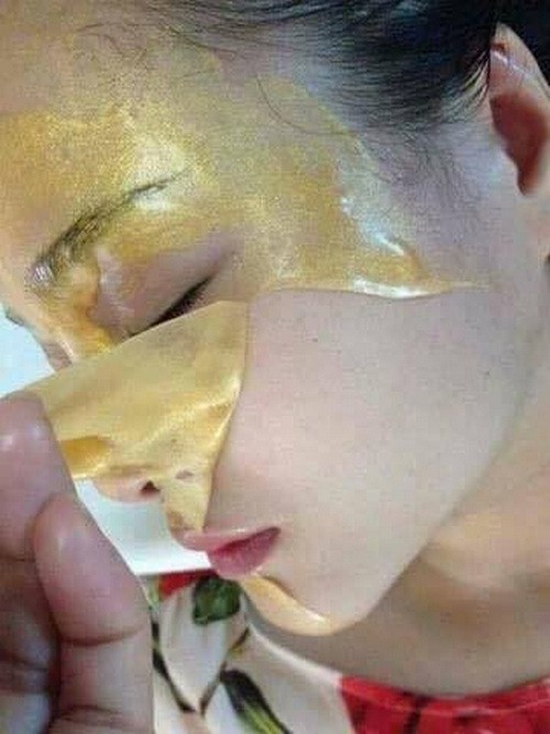 Mặt nạ collagen và.ng sâm handmade GT203