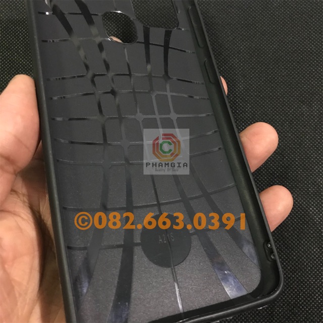 Ốp Lưng Samsung A21S Galaxy Dẻo Đen