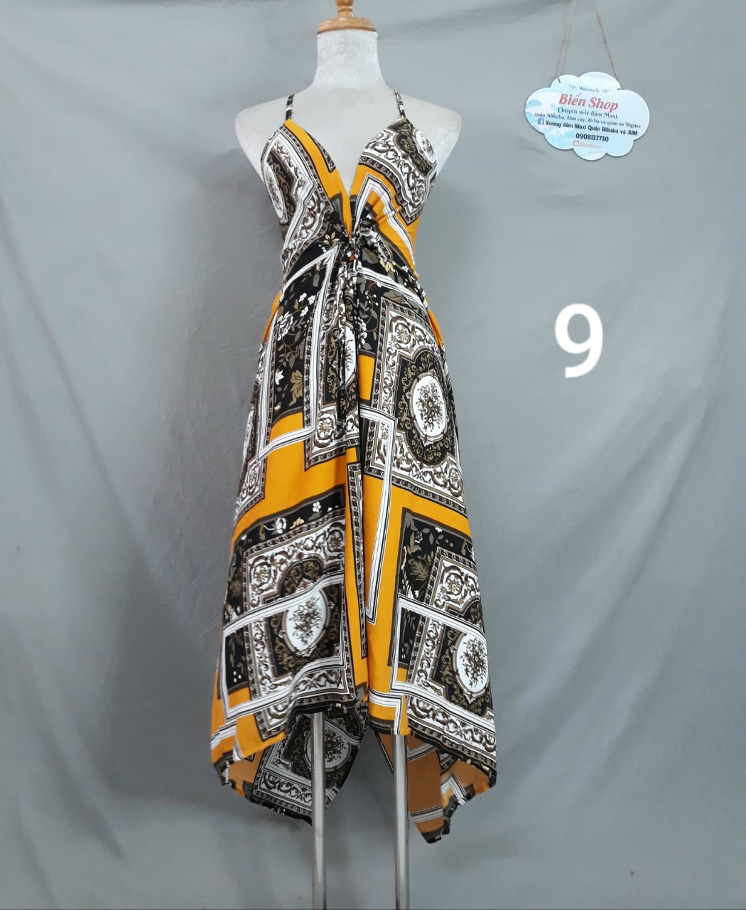 Đầm Maxi bướm