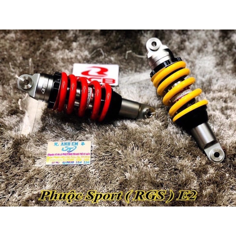 Phuộc RCB E2 ( Không Tăng Chỉnh ) Exciter/Sport Chính Hãng