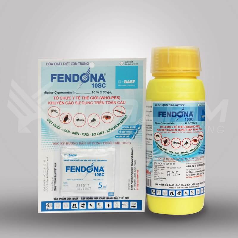 [HCM]FENDONA 10SC - THUỐC DIỆT RUỒI MUỖI KIẾN GIÁN - 50ml