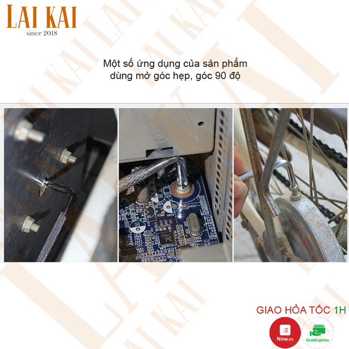 [HCM]Bộ 3 tua vít mở 90 độ