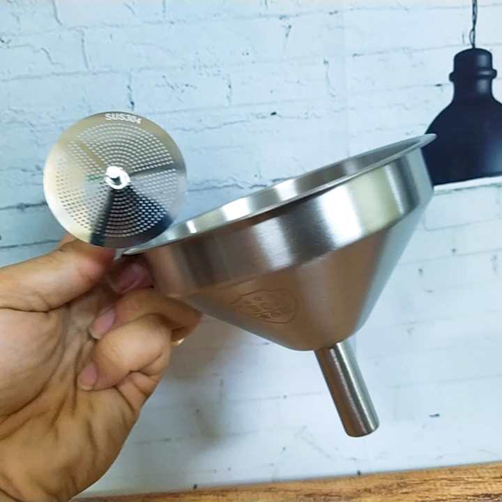 [HCM]Phễu Có Lưới Lọc (inox 304)