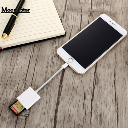 Đầu đọc thẻ SD OTG cho i.p, ip.ad, samsung, oppo