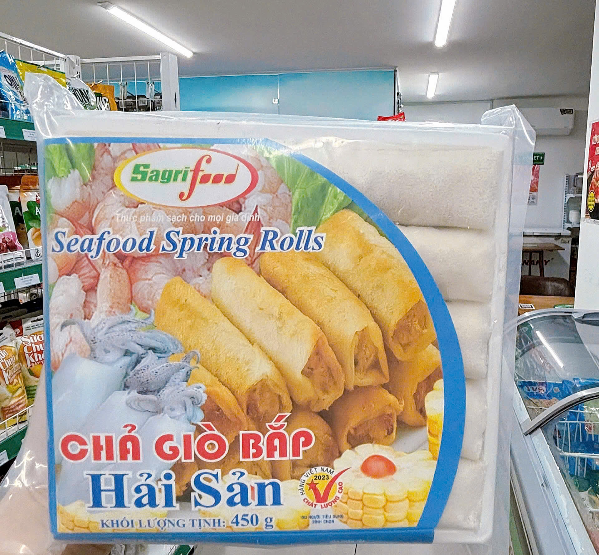 Chả giò Bắp Hải Sản 500gr - [Giao Ngay Tại HCM]