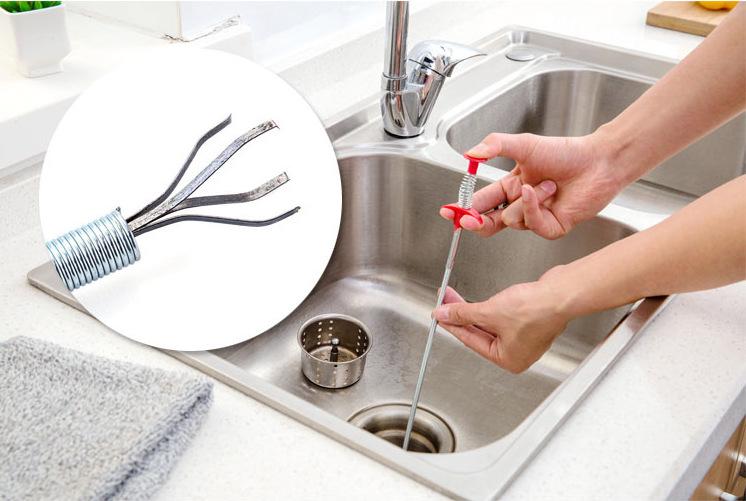 [HCM]Dụng Cụ Thông Tắc Cống 2 In 1