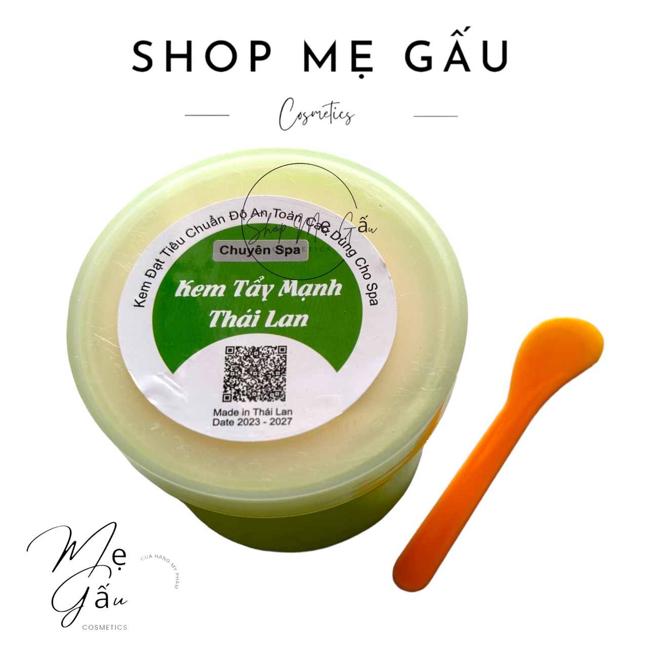 Kem cốt ủ siêu trắng 500g xanh, cốt xịn