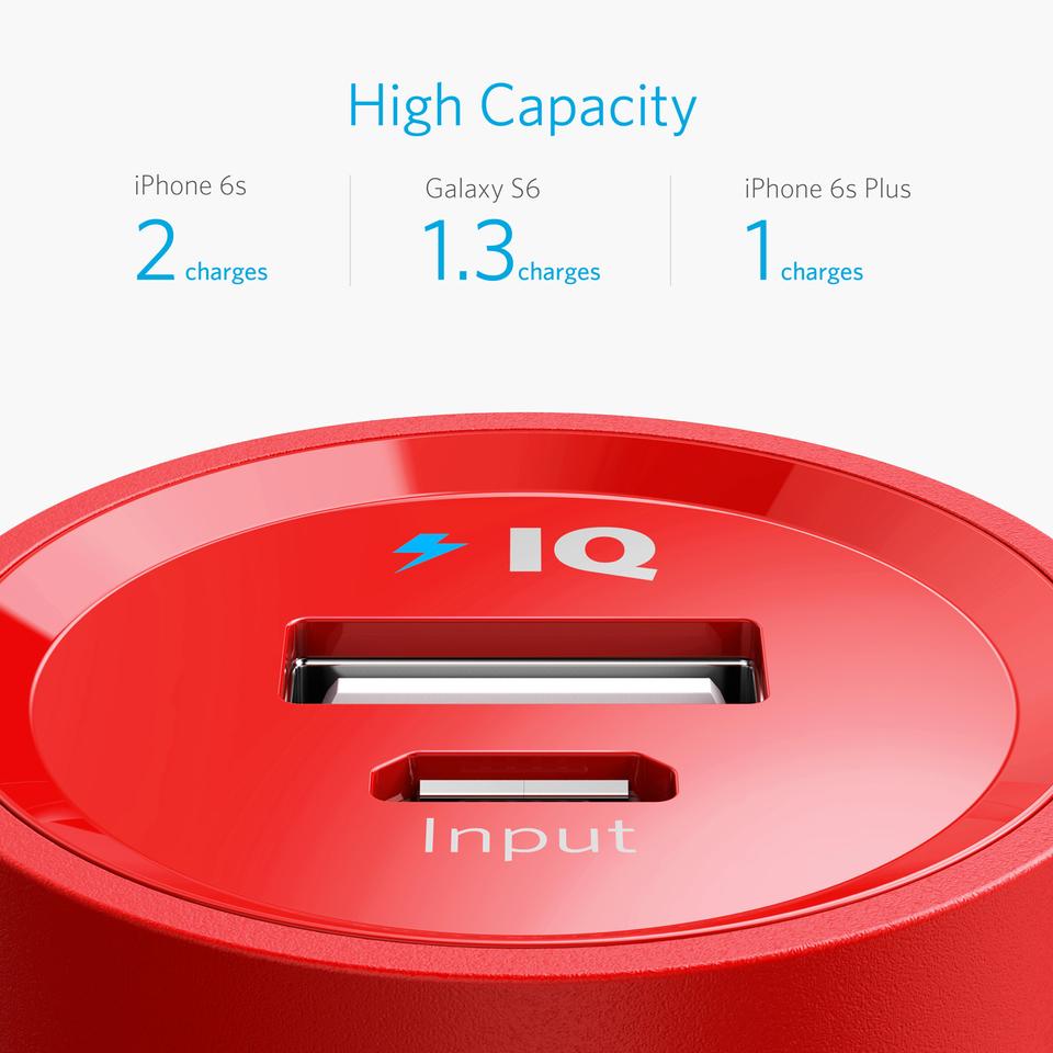 Pin sạc dự phòng Anker hình thỏi son PowerCore 5000mAh - A1109