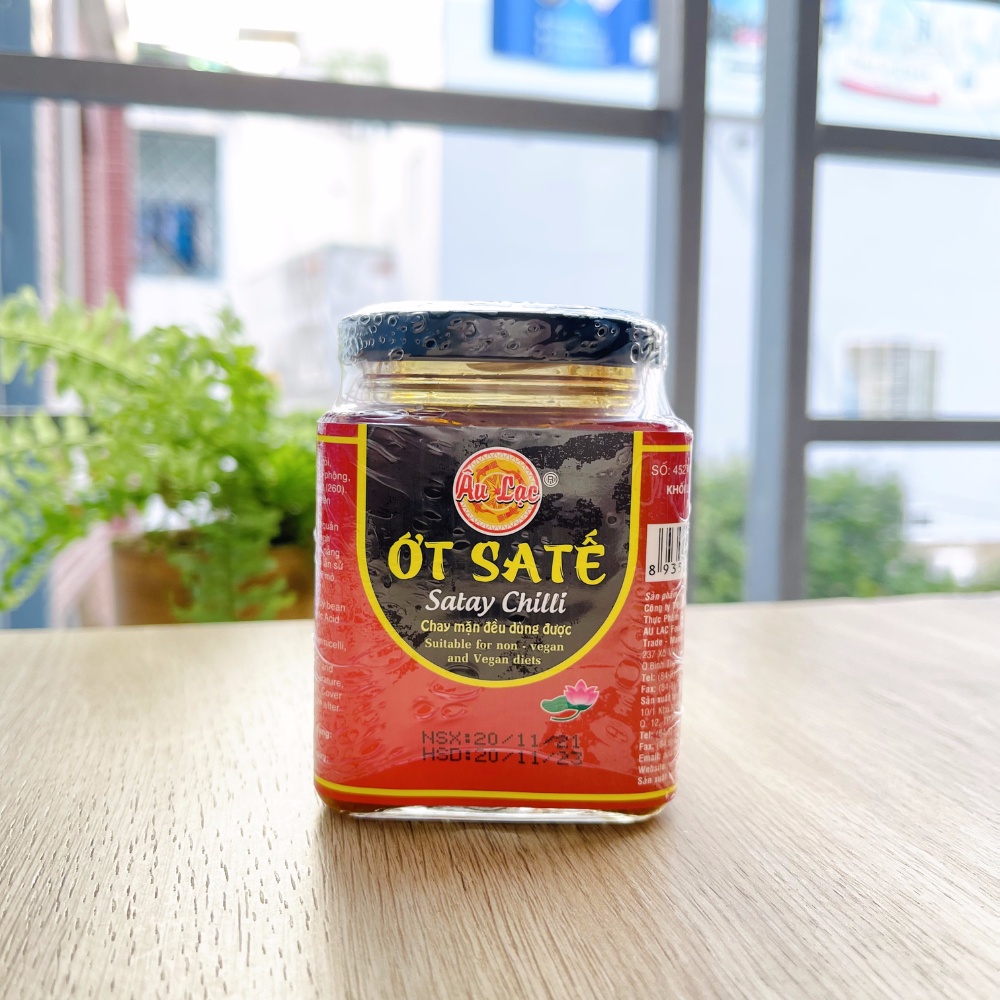 Ớt Satế 200g - Thực Phẩm Chay Âu Lạ, Đồ Chay