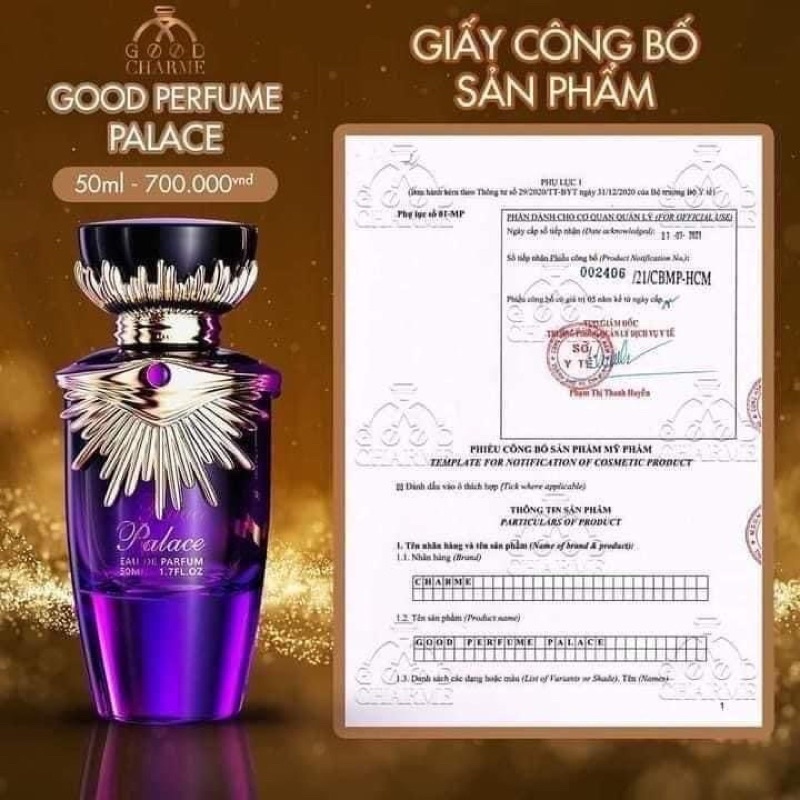 Nước Hoa Nữ PALACE 50ml