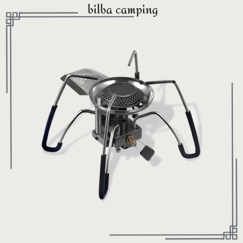 Bếp gas 4 chân xếp gọn dùng đi du lịch dã ngoại cắm trại ngoài trời - Billba outdoors