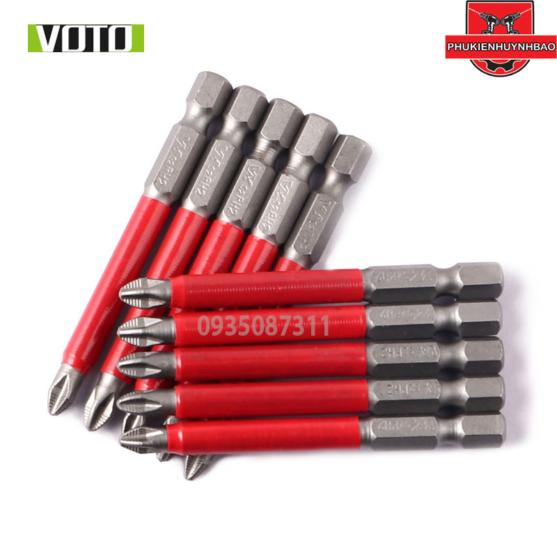 Mũi vít bake voto từ tính chui lục giác 50mm 70mm 90mm 150mm
