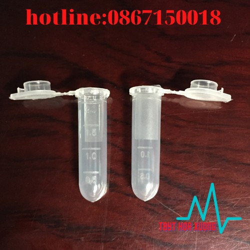Eppendorf 0.5ml - Ống ly tâm 0,5ml, túi1000 cái