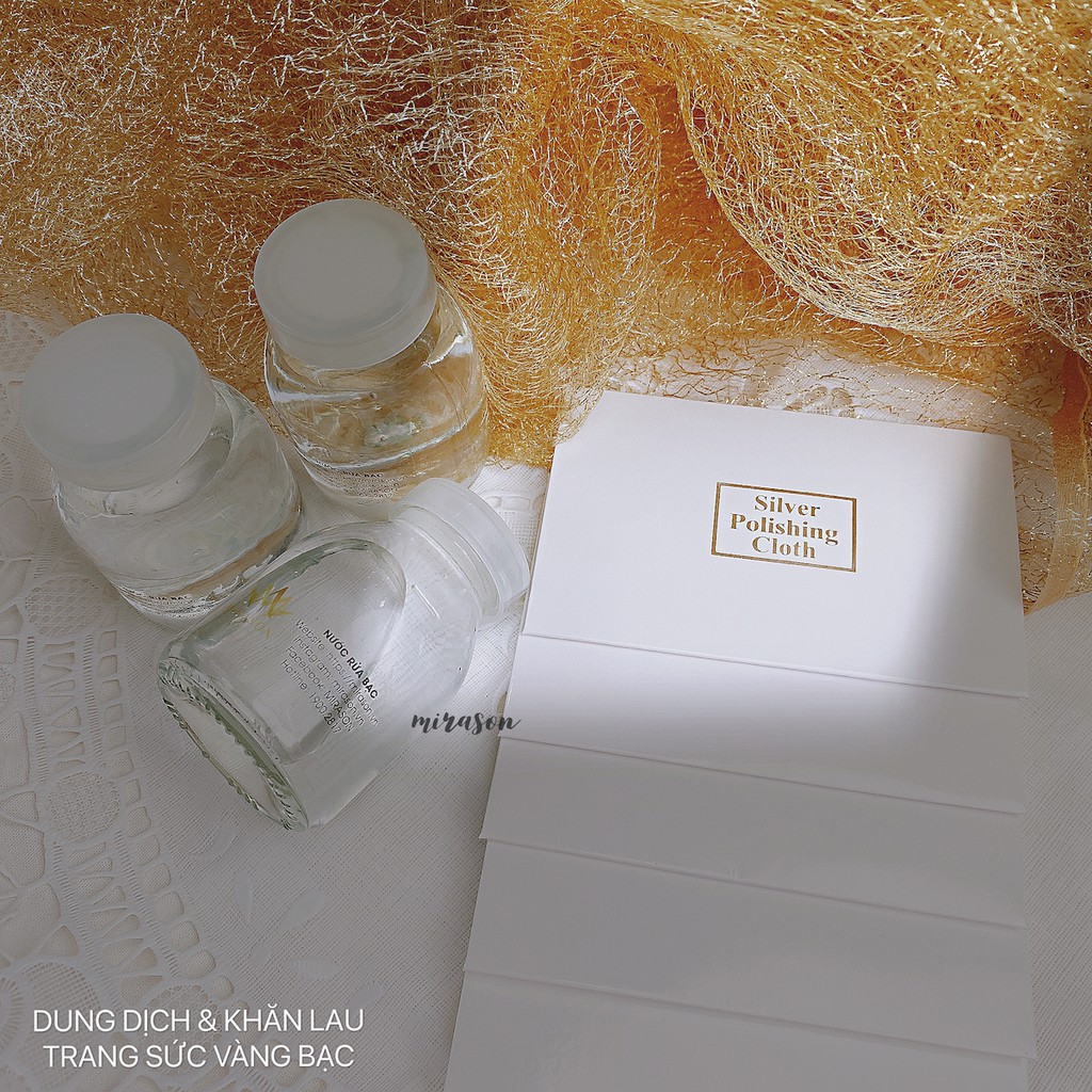 Khăn Lau Trang Sức Bạc - KLB001
