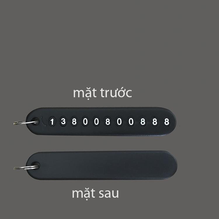 Móc khóa Số Điện Thoại Chống Mất