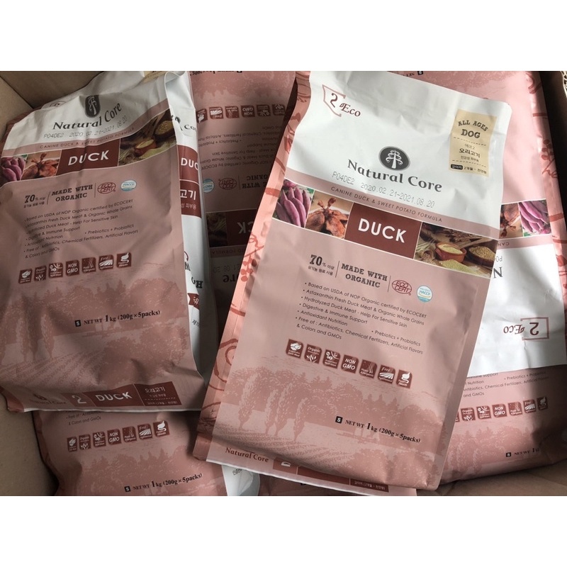[ Q5 ] Thức ăn nhập khẩu Hàn Quốc Natural Core