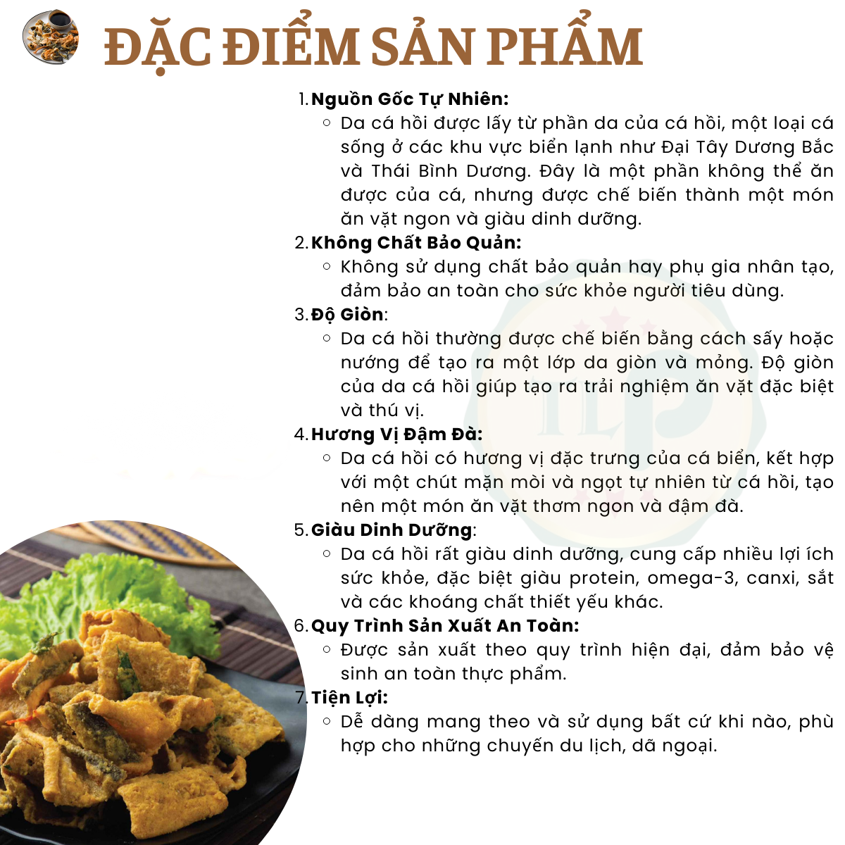 DA CÁ HỒI TRỨNG MUỐI TÂN LỘC PHÁT BỊCH 100G