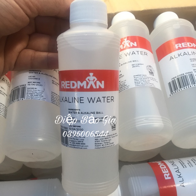 Nước tro tàu red man 250ml