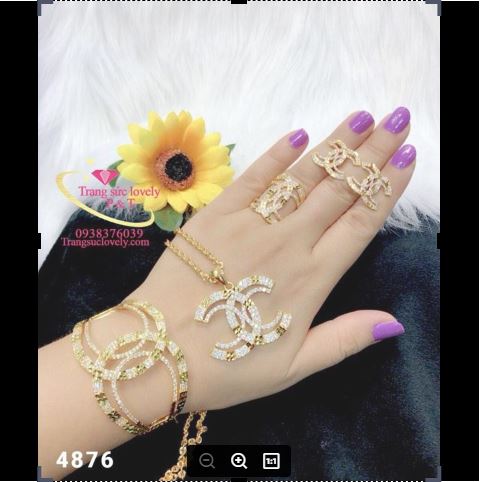 bộ trang sức dự tiệc x