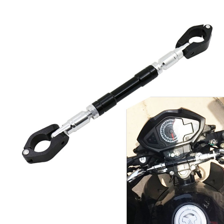 Xà ngang ghi đông kiêm la bàn Motowolf (đen)