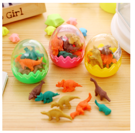 Tẩy chì hình khủng long cute de thương
