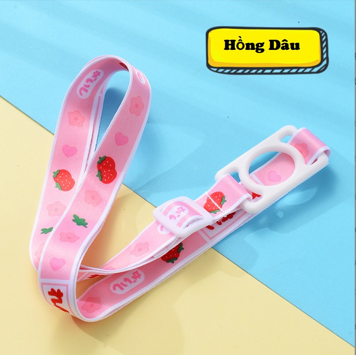 [Sẵn] Dây đeo bình nước dễ thương