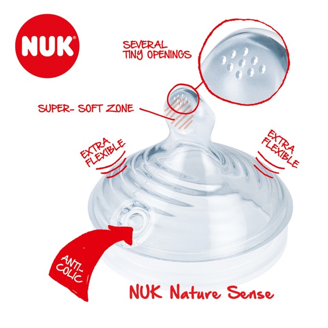BÌNH SỮA NUK NATURE SENSE