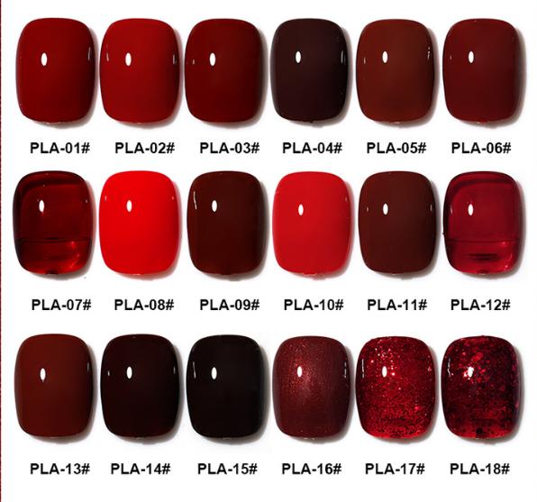 Sơn Gel AS Tông Đỏ mã PLA chai đỏ 15ml