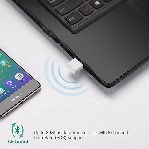 Usb Bluetooth 4.0 Ugreen 30443 - Hàng  Bảo Hành 18 Tháng.