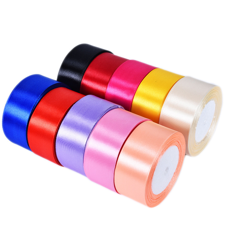 4cm size plain silk ribbon