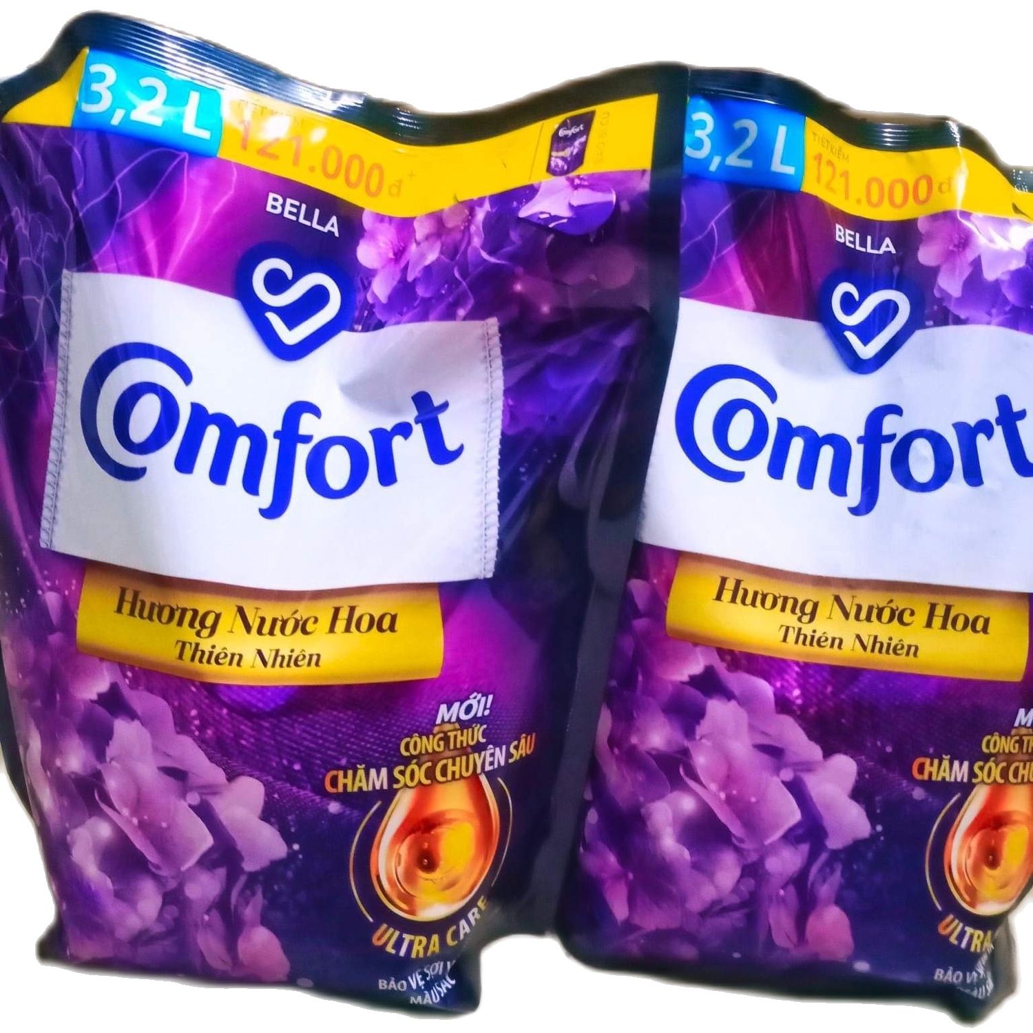 Nước xả vải comfort hương nước hoa sofia túi 3 lít 2 .