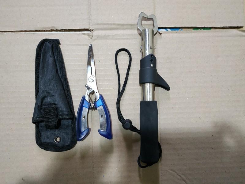 Bộ combo kìm kẹp cá và kẹp gỡ cá