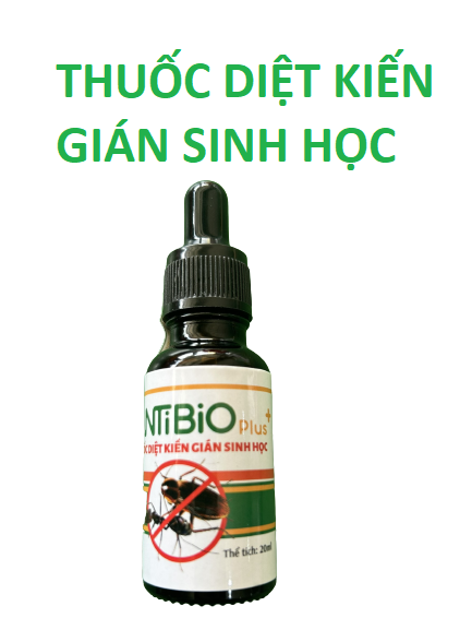 Thuốc Diệt Kiến - Gián Sinh Học ANBIO PLUS - CHAI 10ML - HIỆU QUẢ NGAY LẦN ĐẦU