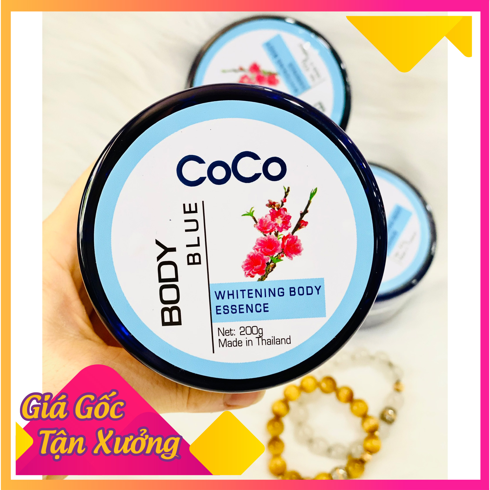 [HCM]KEM BODY TRẮNG DA TOÀN THÂN COCO BLUE WHITEING