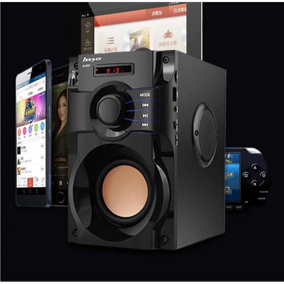 Loa nghe nhạc bluetooth cao cấp super bass rs - a100