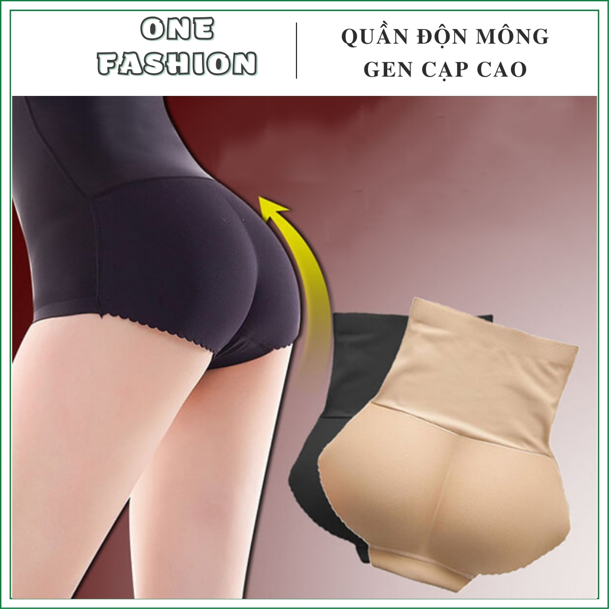 Quần Độn Mông - Nâng Mông - Quần Gen Nịt Bụng Cạp Cao Thon Gọn Mặc Đồ Body ( Loại 1 )