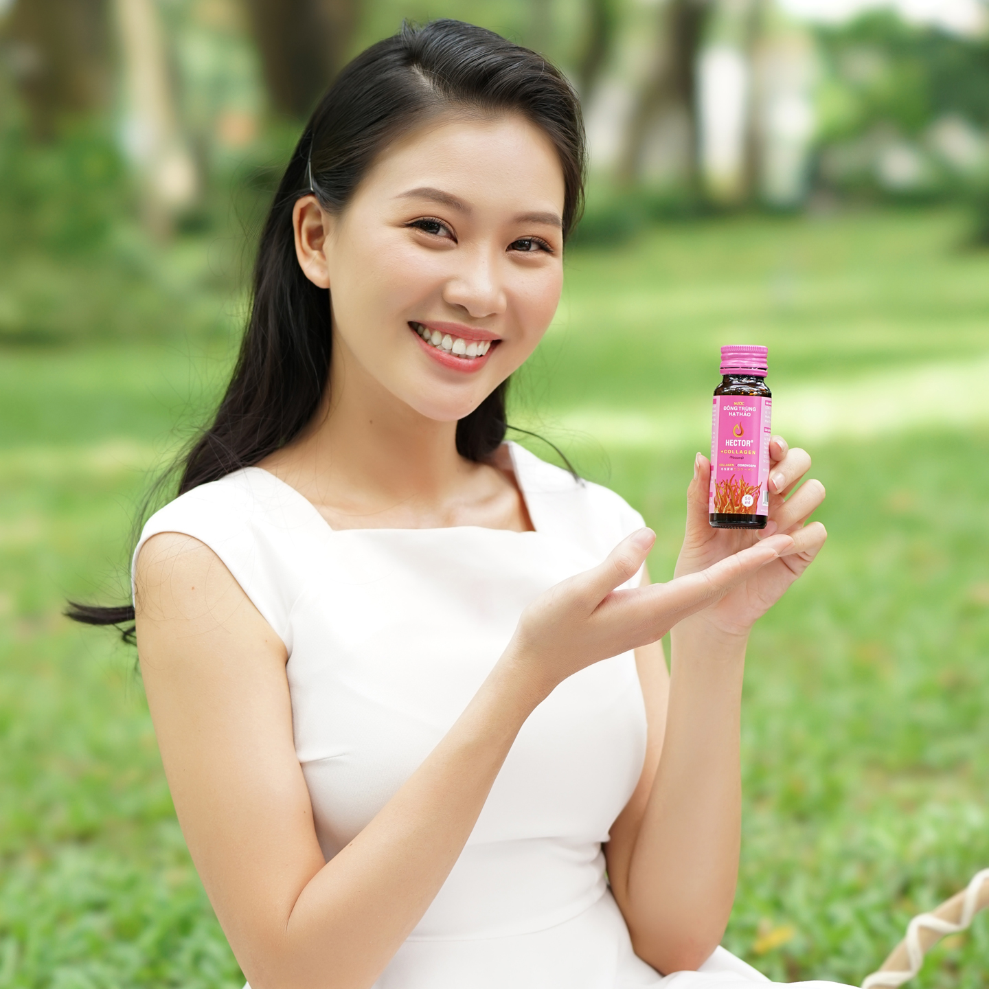 Hector Collagen đông trùng hạ thảo (Hộp 10 lọ x 50ml)