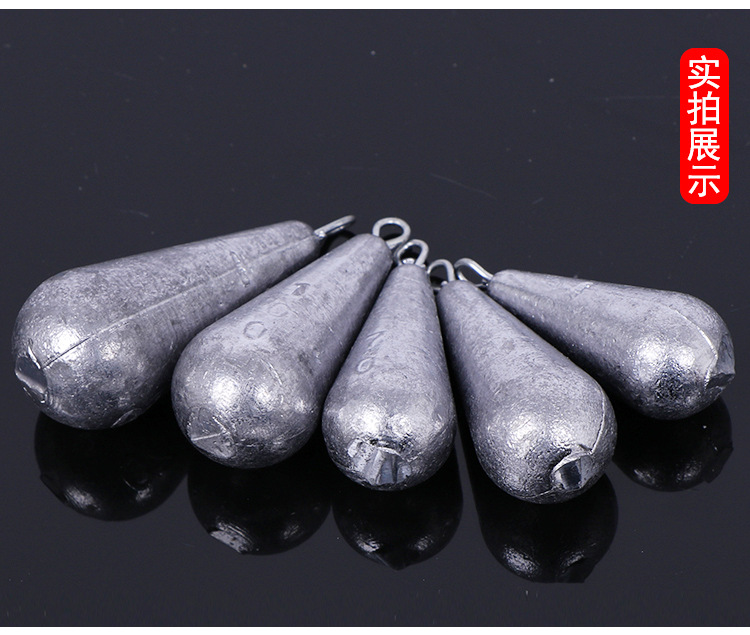 Chì Câu Cá Hình Giọt Nước Chất Lượng Bền Đẹp Nhiều Size Lựa Chọn