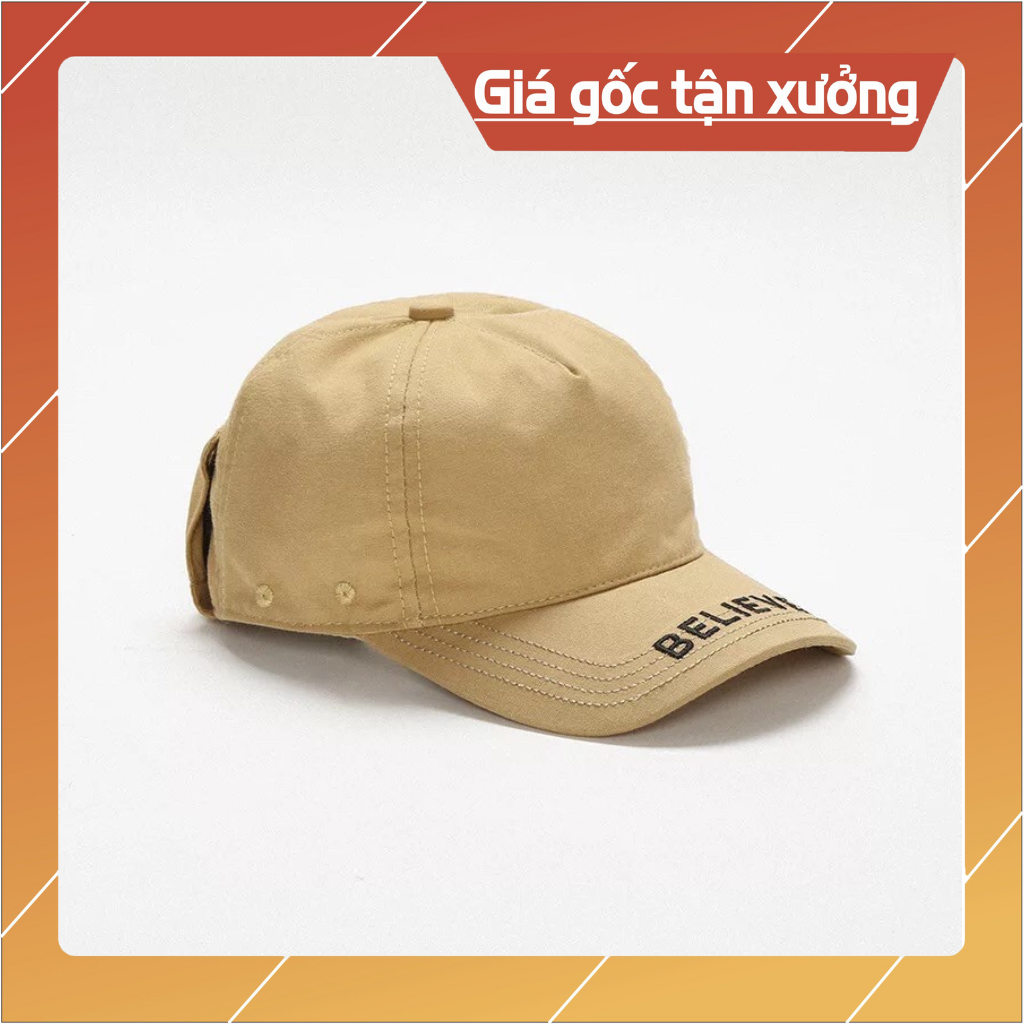 Mũ lưỡi trai kiểu dáng phi công cho bé trai