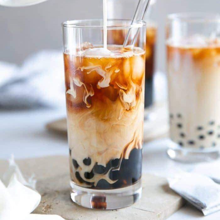 Cốc thủy tinh cafe đá thẳng 240ml bộ 6 cái Glazz Home Ly thủy tinh cao cấp