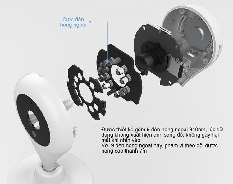 Camera IP WiFi 360 Qihoo D603/720P