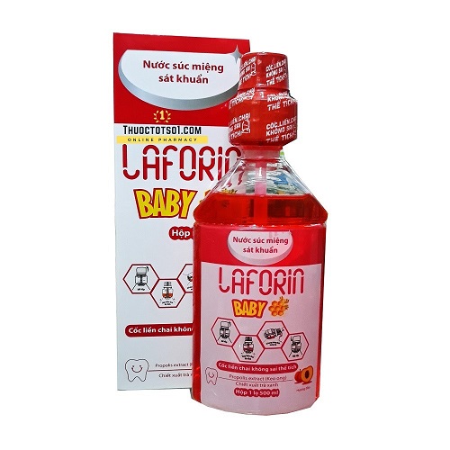 ✅✅ Nước súc miệng LAFORIN chai 500ml