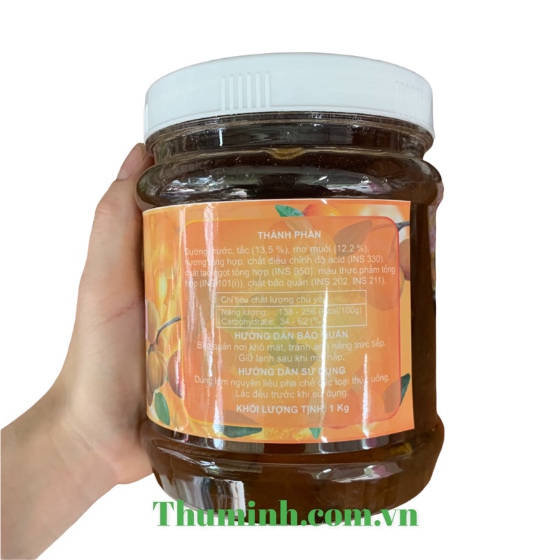 Tắc Xí Muội Vina Ômai Hũ 1Kg