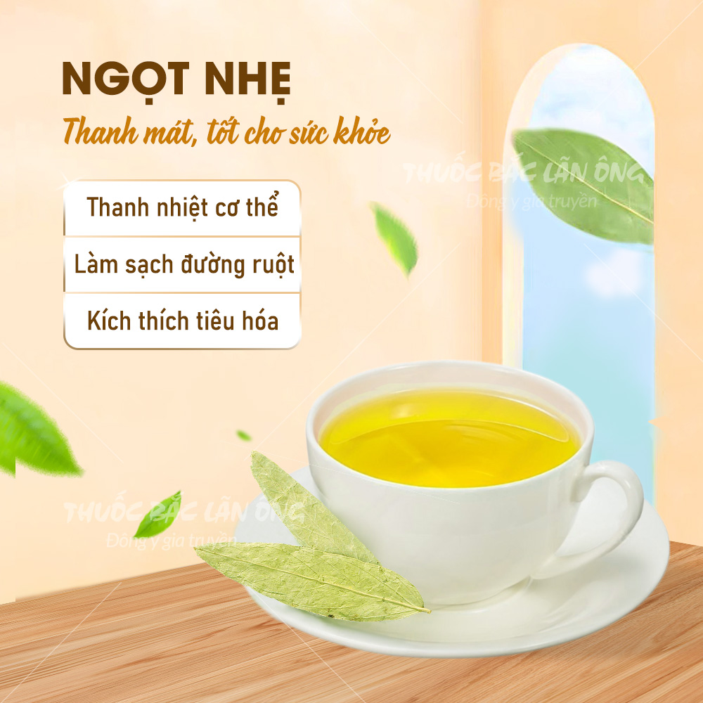 Bột lá phan tả diệp nguyên chất 500g (Hỗ trợ nhuận tràng, táo bón, giảm cân)