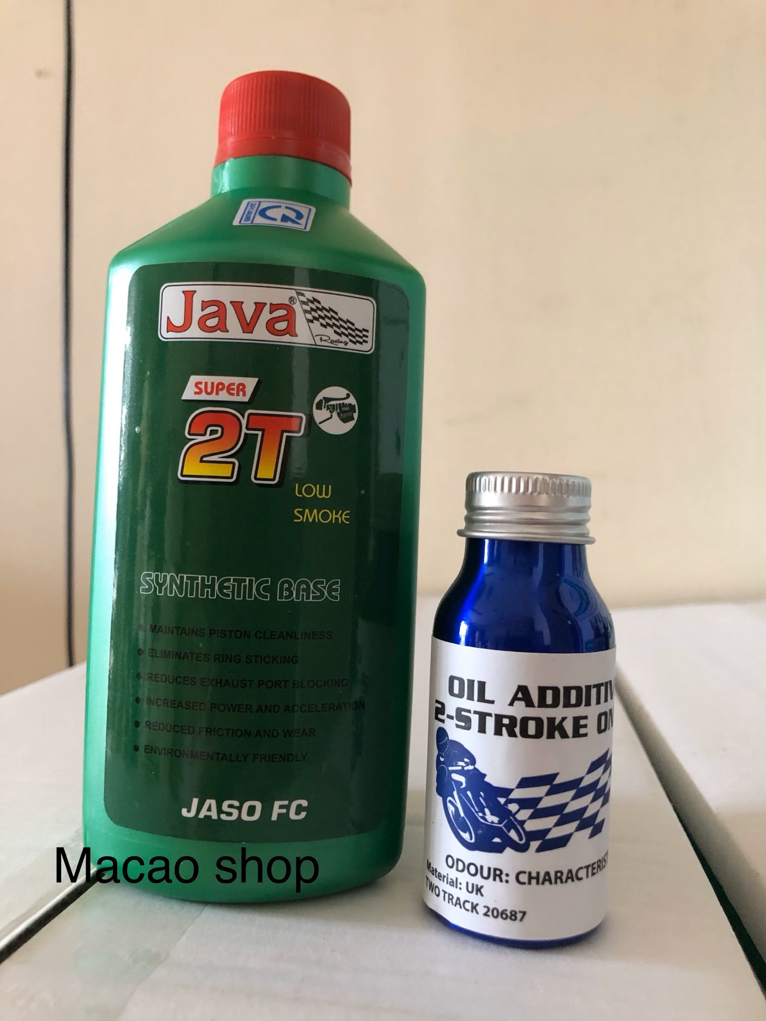 [HCM]Combo nhớt 2t Java và tinh dầu thơm ( bao sd ko cặn)