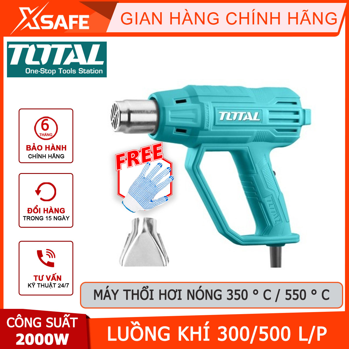 2000W tb200365 Total handheld soldering iron machine fast heating 2 levels wind correction, electronic soldering iron, glue removal xsafe desoldering machine