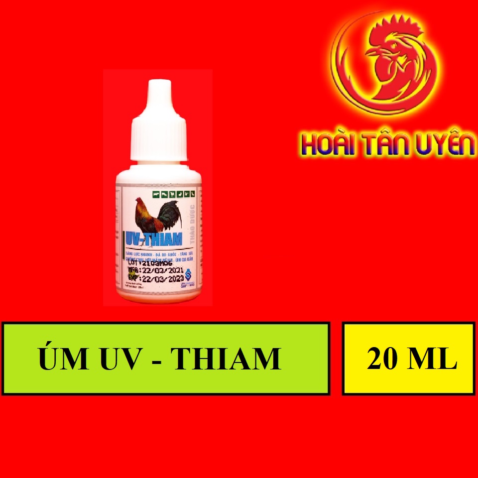 ÚM GÀ CON dạng nhỏ dành cho gà đá 1 LỌ 20ML
