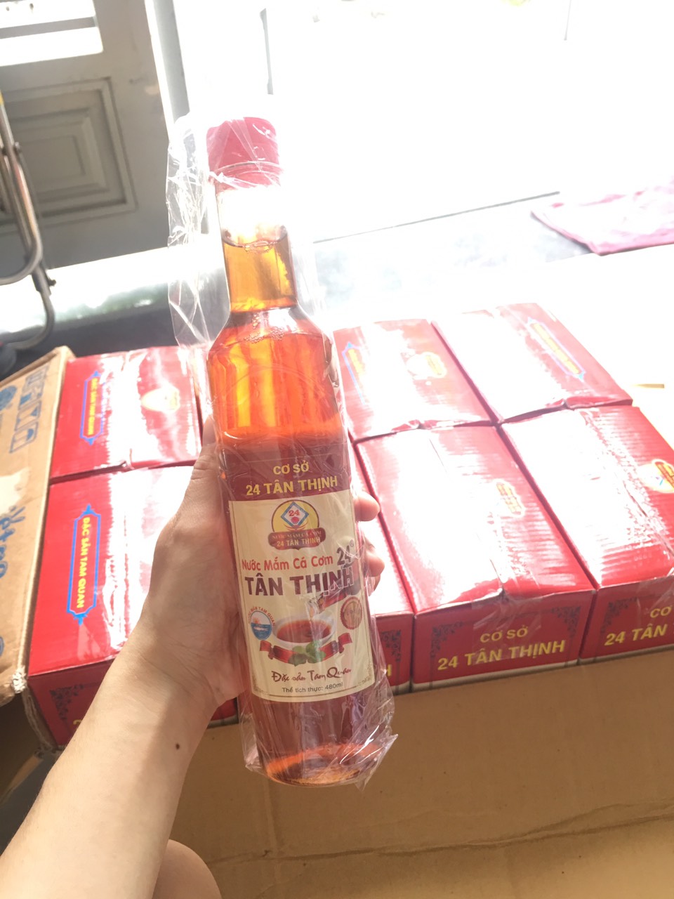 [HCM]Nước mắm Cá cơm Tân Thịnh 24 ( Đặc sản Tam Quan- Bình Định )